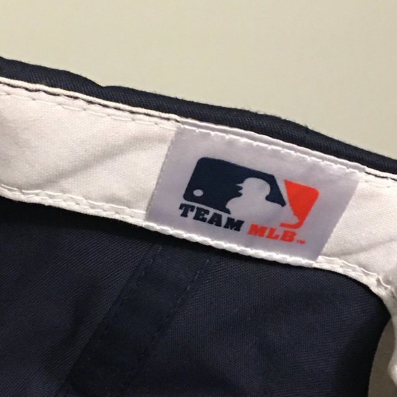 AUTHENTIC Navy BOSTON RED SOX MBL Baseball Cap - Picture 7 of 7